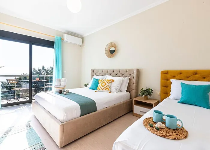 Charm 4, 1br Ap, Sea View, Parking & Saranda